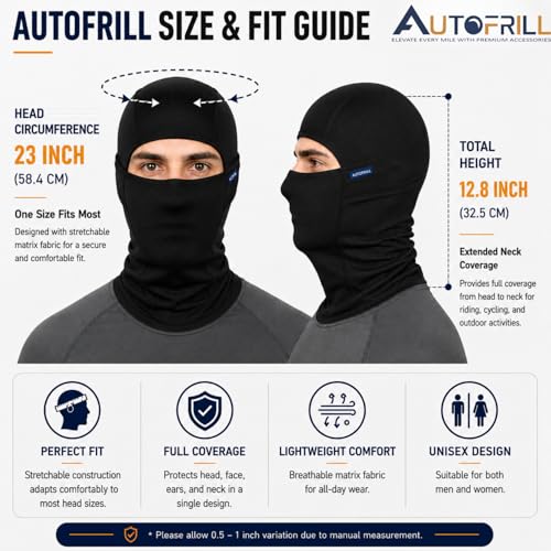 AUTOFRILL Balaclava for Men –