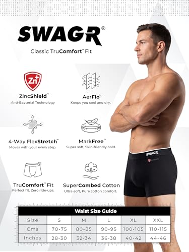 SWAGR 5 Pack Men's Super