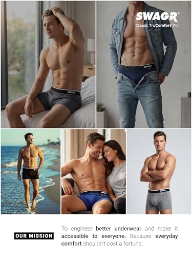SWAGR 5 Pack Men's Super