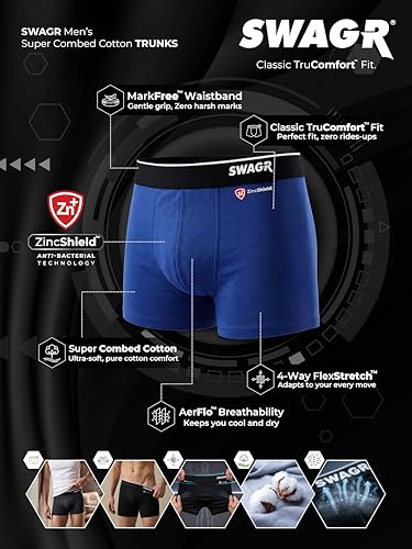 SWAGR 5 Pack Men's Super