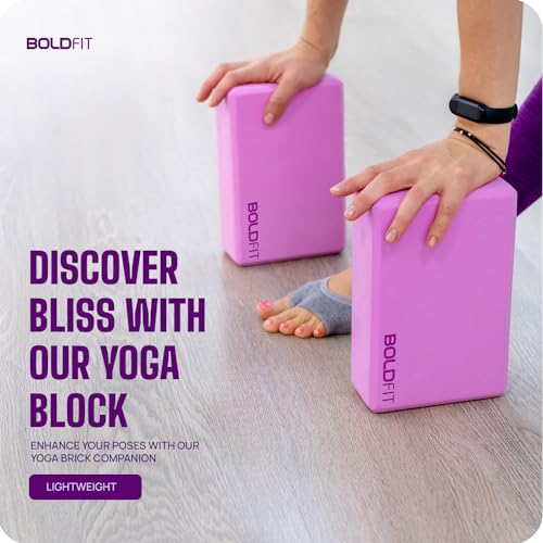 Boldfit Yoga Blocks High Density