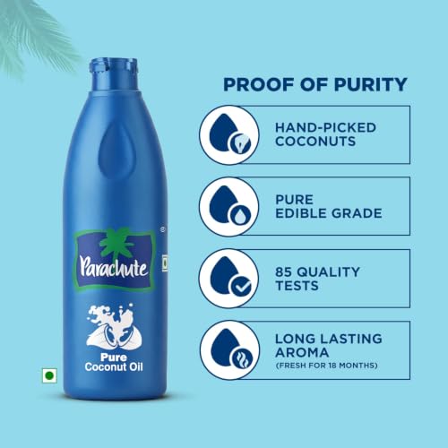 Parachute Coconut Oil, 330ml (Bottle) - Image 5
