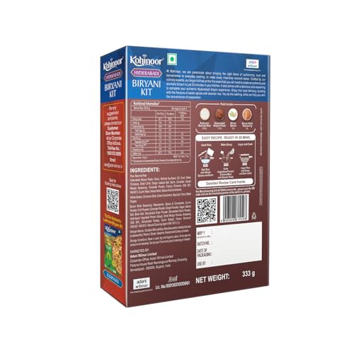 Kohinoor Basmati Biryani Kit Hyderabadi