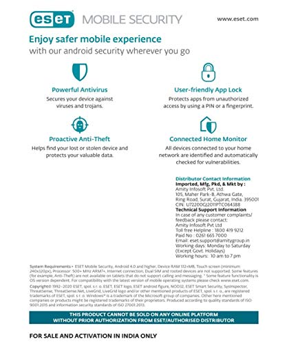 ESET Mobile Security For Android