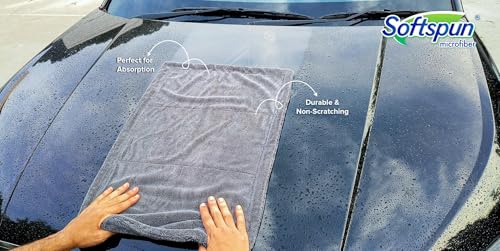 SOFTSPUN Microfiber Cloth for Car
