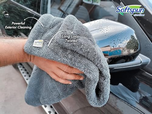 SOFTSPUN Microfiber Cloth for Car