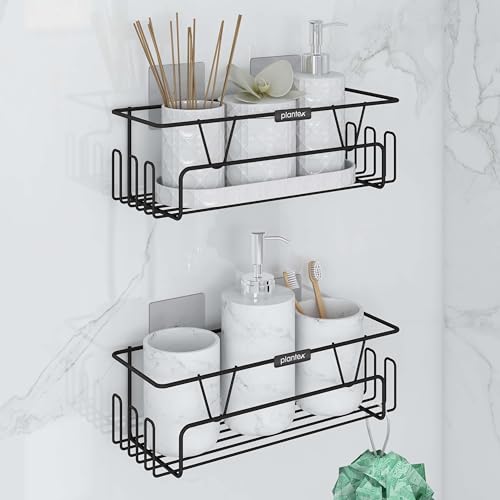 Plantex Adhesive Shelf for Bathroom/GI