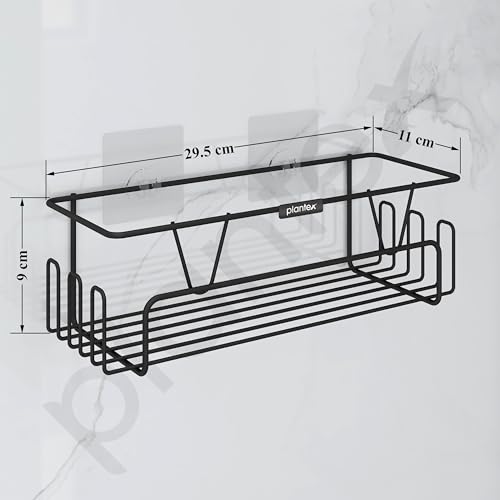Plantex Adhesive Shelf for Bathroom/GI