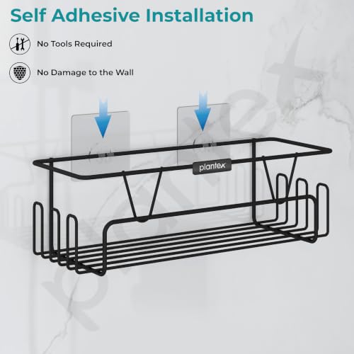 Plantex Adhesive Shelf for Bathroom/GI