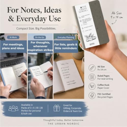 Pocket Notebook A6 | Mini