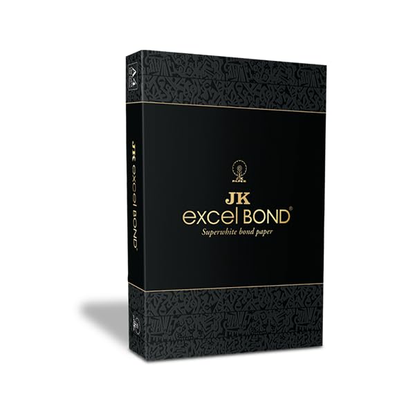 JK Paper JK Excel Bond Paper of size A4, 100 Sheets Pack, 90 GSM