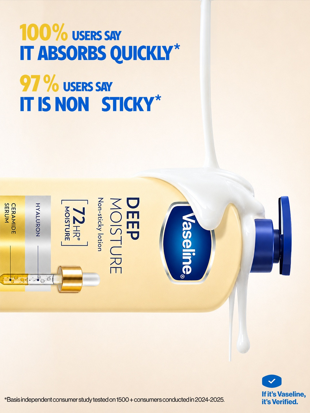 Vaseline Deep Moisture Body Lotion