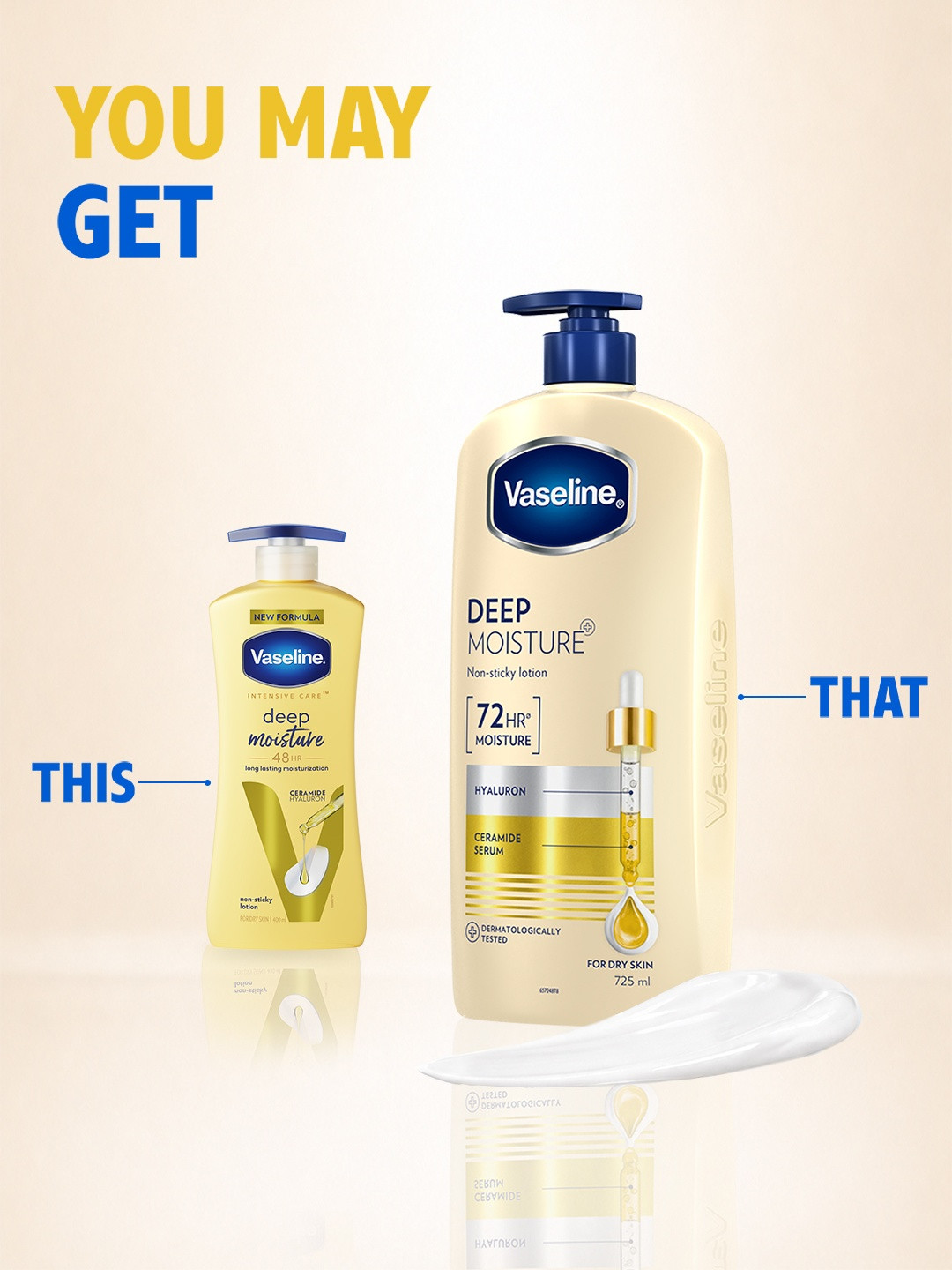 Vaseline Deep Moisture Body Lotion
