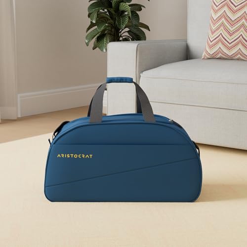 Aristocrat Polyester Rookie Duffle Bag(E) 62 Teal Blue, 30 Cm - Image 3