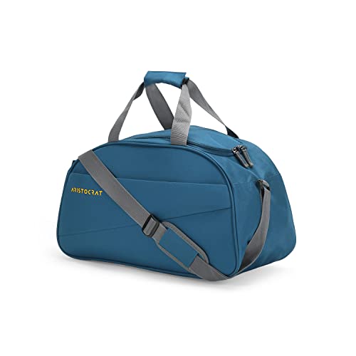Aristocrat Polyester Rookie Duffle Bag(E) 62 Teal Blue, 30 Cm - Image 5