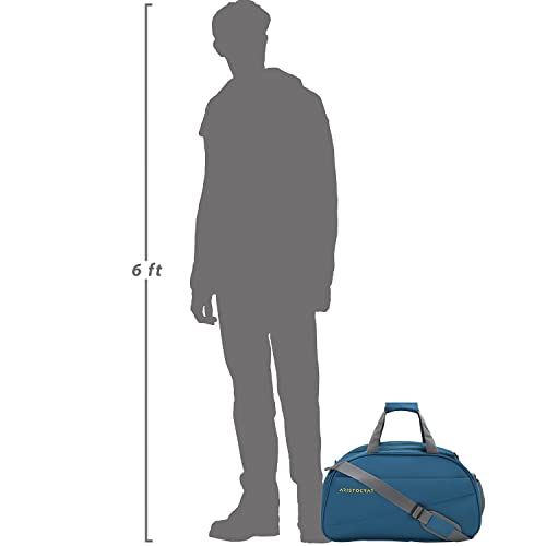 Aristocrat Polyester Rookie Duffle Bag(E) 62 Teal Blue, 30 Cm - Image 7