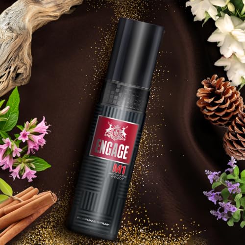 Engage M1 Perfume Spray for Men, 120ml - Image 3