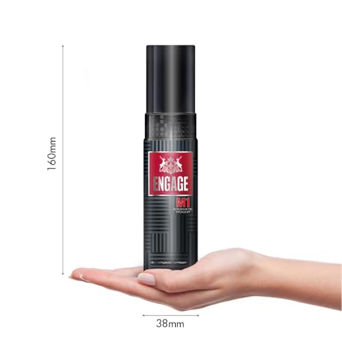 Engage M1 Perfume Spray for Men, 120ml - Image 7