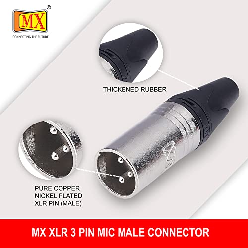 MX 3 Pin Mic Male