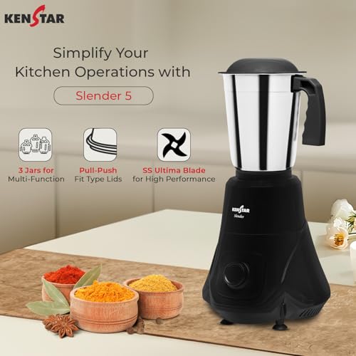 Kenstar SLENDER 3J Mixer Grinder