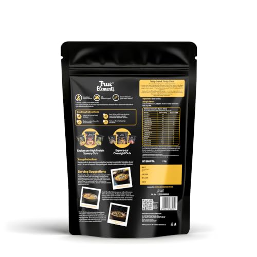 True Elements Steel Cut Oats 2kg - High Fibre | Daibetic Friendly - Image 3