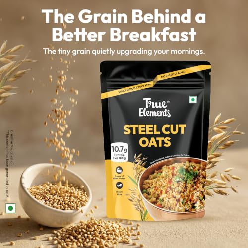 True Elements Steel Cut Oats 2kg - High Fibre | Daibetic Friendly - Image 5