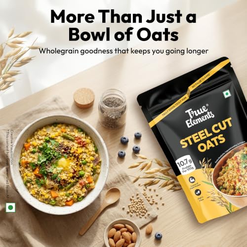 True Elements Steel Cut Oats 2kg - High Fibre | Daibetic Friendly - Image 6