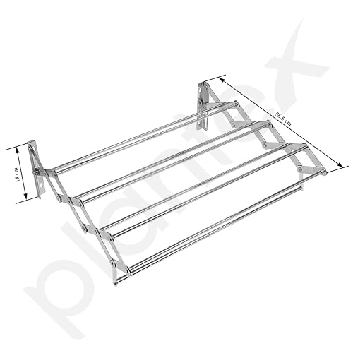 Plantex Stainless Steel Foldable Clothes