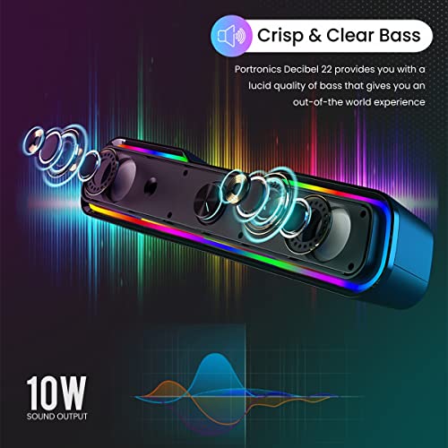 Portronics Decibel 22 10W Wireless