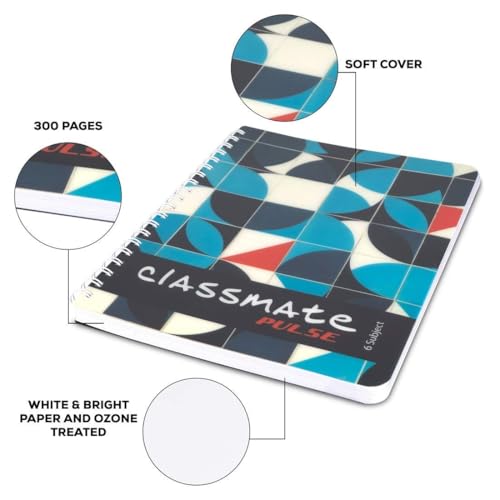 Classmate Pulse 6 Subject Notebook