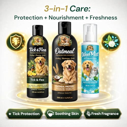 Oatmeal Dog Shampoo 200ml +