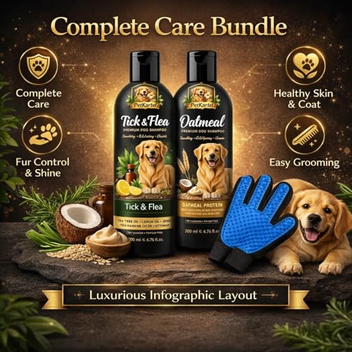Dog Grooming Combo Tick &