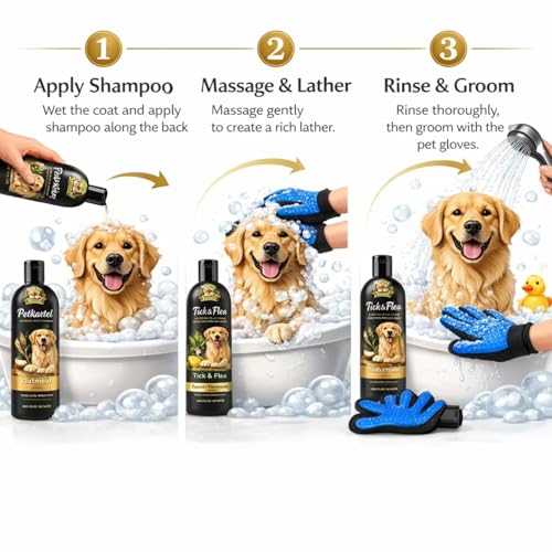 Dog Grooming Combo Tick &
