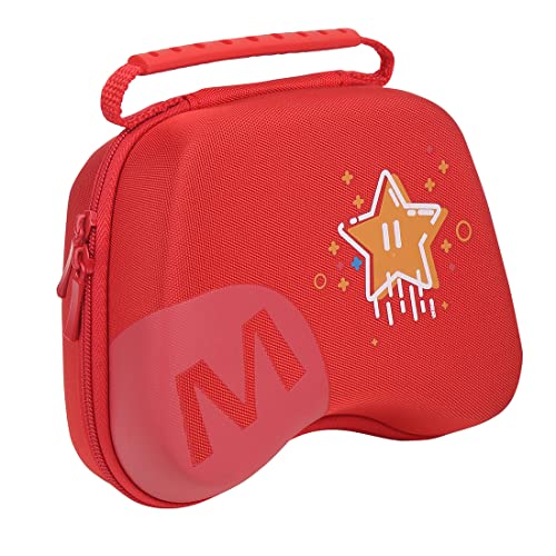 Stealodeal Red Universal Travel EVA Game Controller Carrying Case for Xbox One, 360, PS3, PS4, PS2 - Gaming Accessory Box