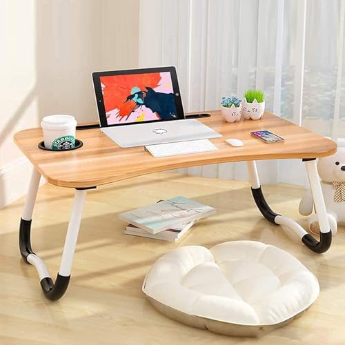 TEKCOOL Study Table Foldable Wooden