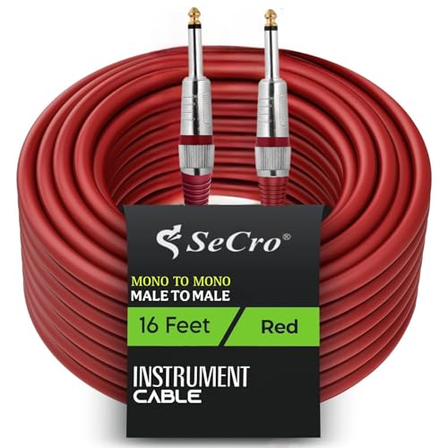 SeCro 6.35mm Guitar Cable Premium