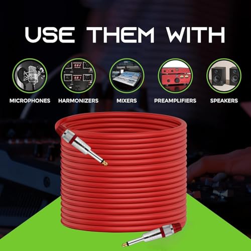SeCro 6.35mm Guitar Cable Premium