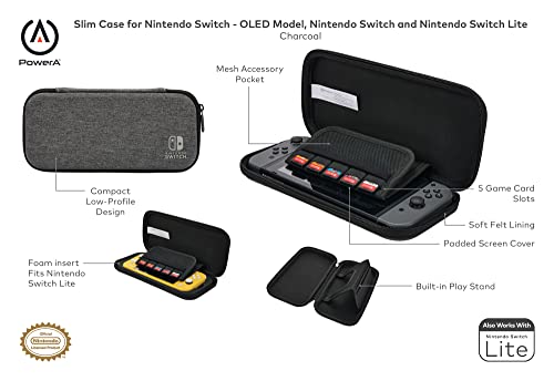 PowerA Charcoal Nintendo Switch Slim
