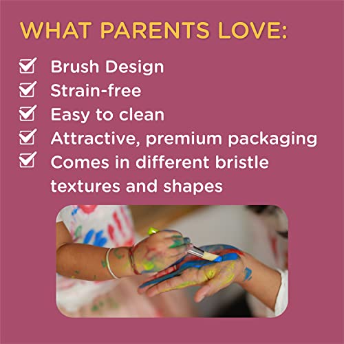 dabble Chubby Synthetic Paint Brush