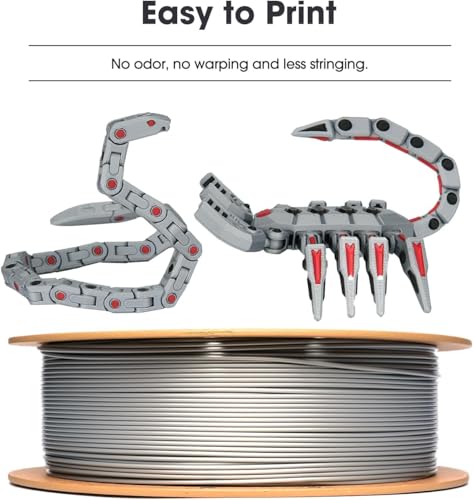 3IDEA e-Sun PLA Basic 3D Printing Filament Grey,1.75mm, Net Weight-1kg - Image 4