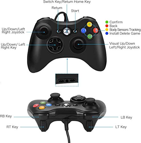 GAMENOPHOBIA Wired Controller for Xbox