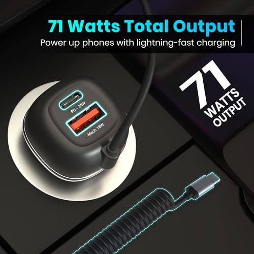 Portronics 71W Car Power 1C
