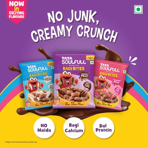 Tata Soulfull Ragi Bites Breakfast Cereal Variety Pack of 6, 114g - Image 5