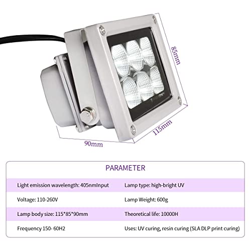 3D Printer UV Resin Curing