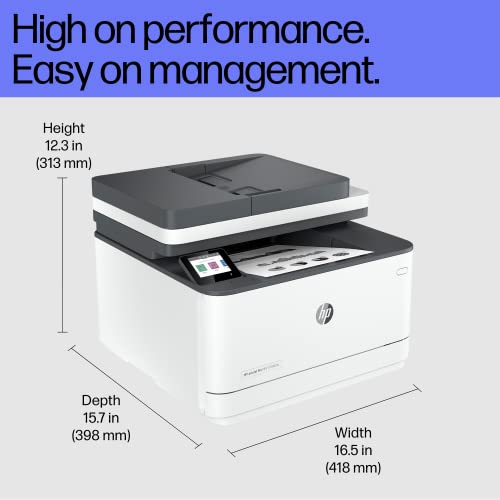 HP LaserJet 3104fdw Duplex Printer: