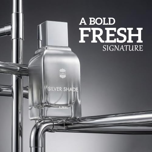 Ajmal Silver Shade EDP Citrus Liquid Perfume For Men, 100ml - Image 3
