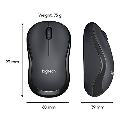 Logitech M221 Wireless Mouse, Silent