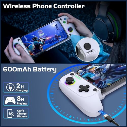 PunnkFunnk Bluetooth Smartphone Gamepad