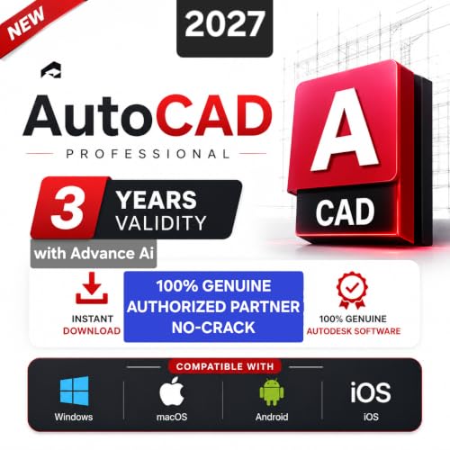 AutoCAD 3 Years Genuine License