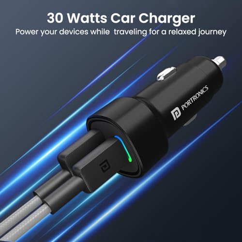 Portronics Car Power 30 Dual